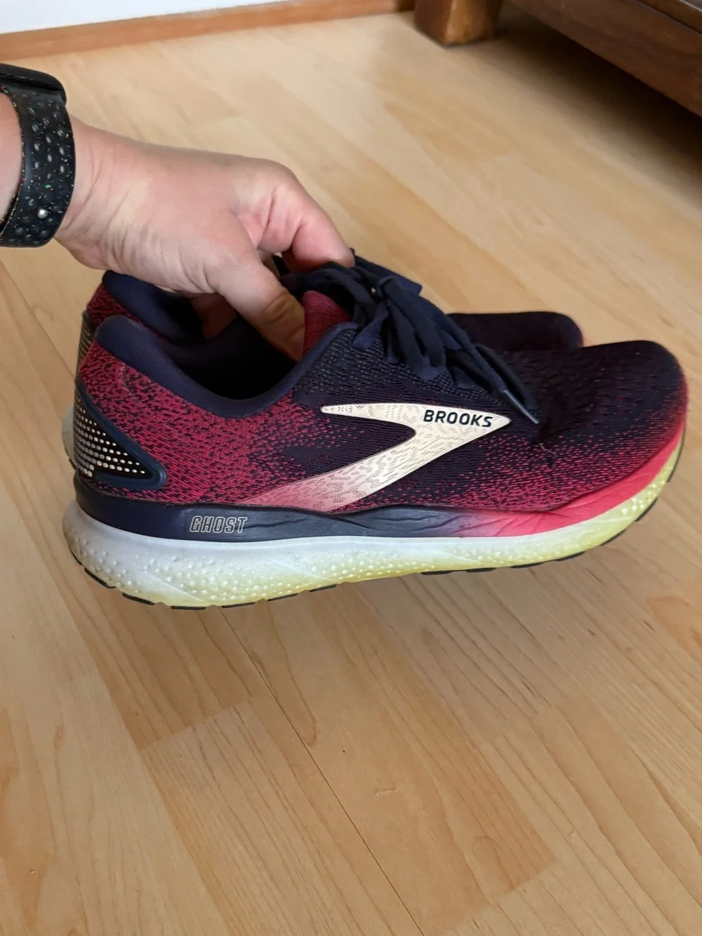 Brooks breathable knit